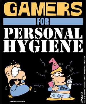 (image for) Gamers for Personal Hygiene Shirt