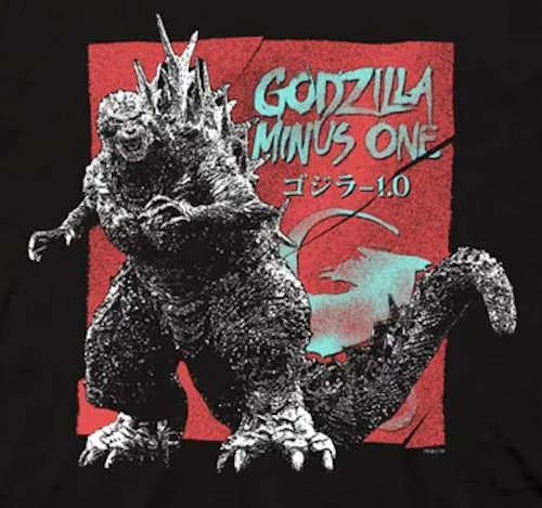 (image for) Godzilla Minus One Menacing Image T-Shirt