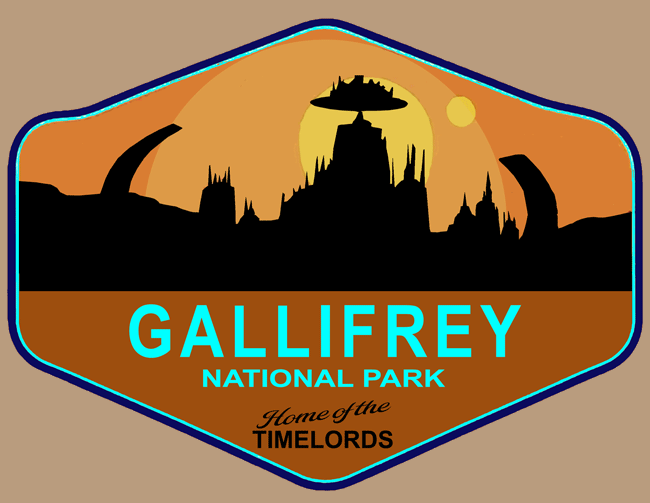 Gallifreyan National Park T-Shirt (image for) Gallifreyan National Park T-Shirt