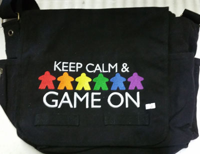 (image for) Game On Messenger Bag - Click Image to Close