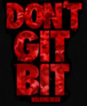 (image for) Walking Dead Git Bit T-Shirt - Click Image to Close
