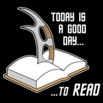 (image for) Good Day to Read (Klingon Bat-leth) T-Shirt