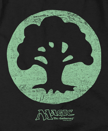 (image for) Green Symbol Magic the Gathering™ T-Shirt - Click Image to Close