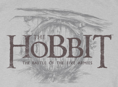 (image for) The Hobbit Door Logo T-Shirt - Click Image to Close