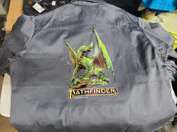 Horned Dragon Pathfinder® Work Shirt (image for) Horned Dragon Pathfinder® Work Shirt