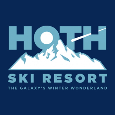(image for) Hoth Ski Resort T-Shirt - Click Image to Close