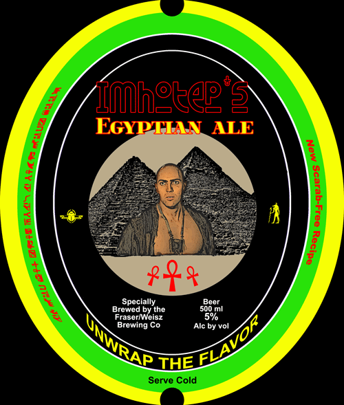 (image for) Imhotep's Egyptian Ale T-Shirt