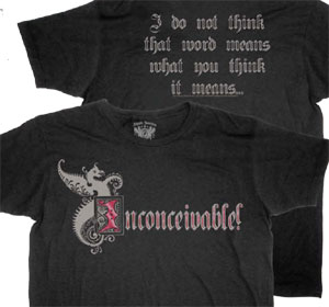 (image for) Inconceivable Licensed Shirt - Click Image to Close