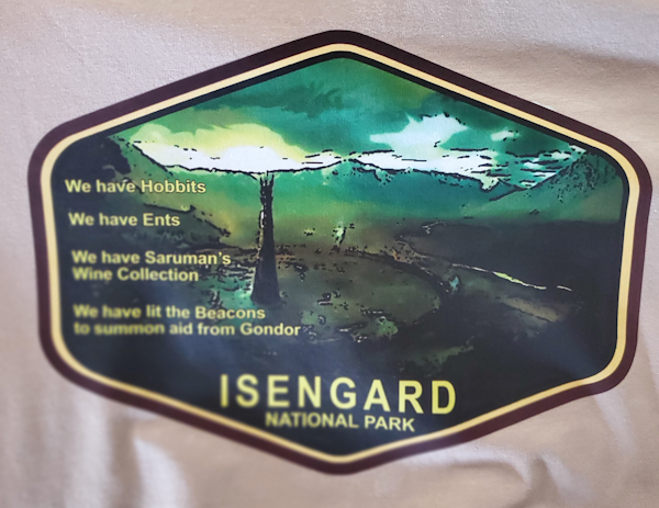 Isengard National Park T-Shirt (image for) Isengard National Park T-Shirt