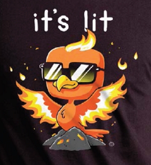 (image for) It's Lit T-Shirt - Click Image to Close