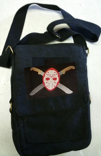 (image for) Jason Hockey Mask with Swords Tech Bag
