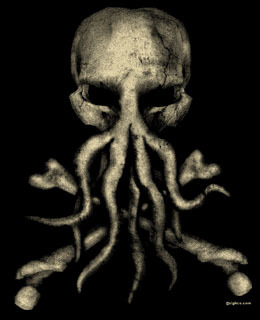 (image for) Jolly Pirate Cthulhu T-Shirt
