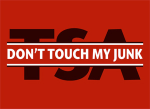 (image for) TSA Don't Touch My Junk Shirt - Click Image to Close