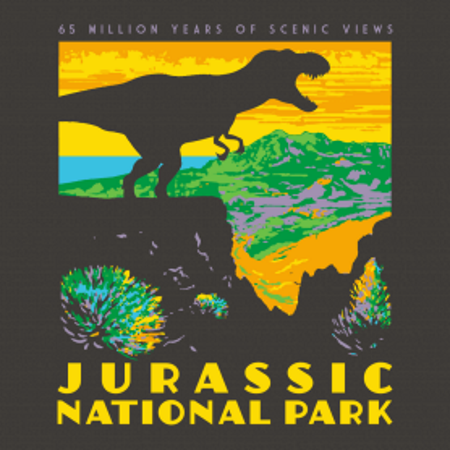 (image for) Jurassic National Park T-Shirt - Click Image to Close