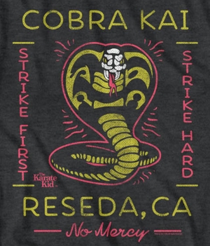 (image for) Cobra Kai Neon Logo T-Shirt - Click Image to Close