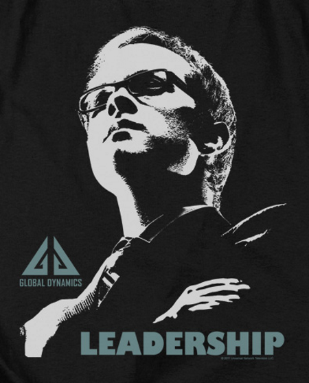 (image for) Leadership General Dynamics Poster T-Shirt - Click Image to Close