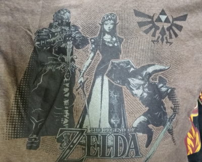 (image for) Legend of Zelda T-Shirt - Click Image to Close