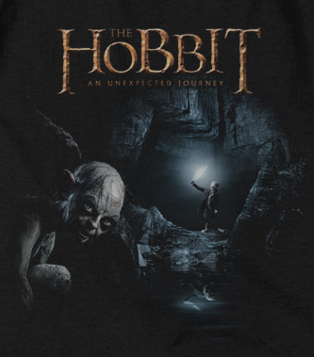(image for) Light - Stings Glow Hobbit T-Shirt - Click Image to Close
