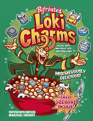 (image for) Loki Charms T-Shirt - Click Image to Close
