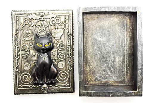 (image for) Magickal Cat Tarot/Trinket Box