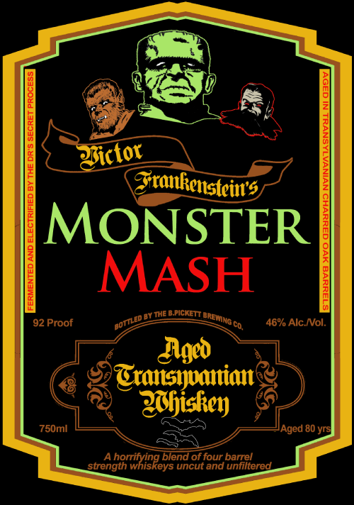 (image for) Monster Mash Transylvanian Whiskey T-Shirt