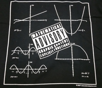 (image for) Math Advisory Shirt - Click Image to Close