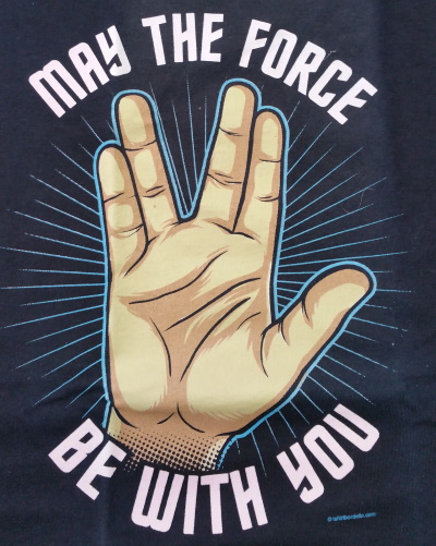 (image for) May the Force be with You[Vulcan Salute] T-Shirt