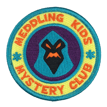(image for) Meddling Kids Emboidered Patch (Iron On) - Click Image to Close