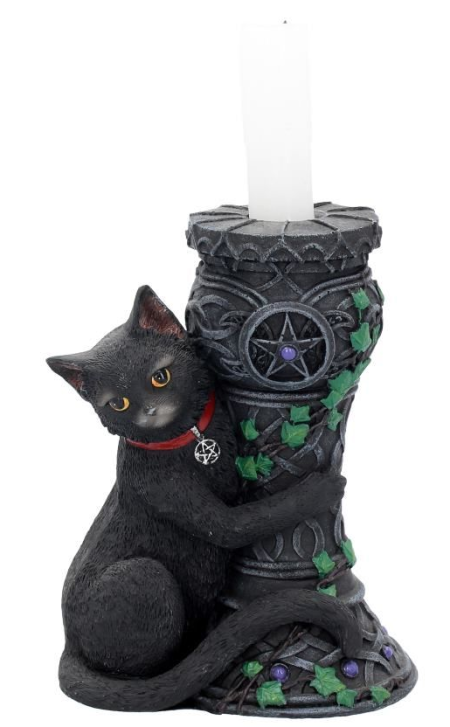 (image for) Midnight Cat Candle Holder