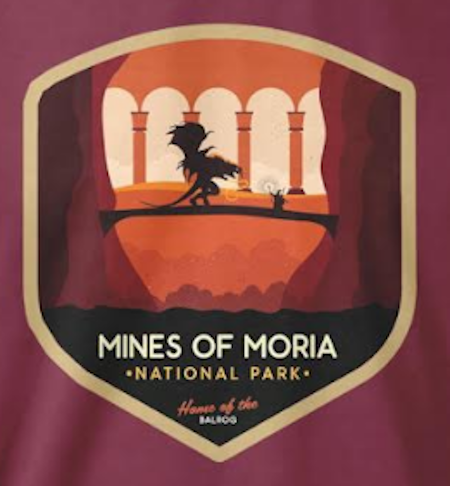 Mines of Moria National Park T-Shirt (image for) Mines of Moria National Park T-Shirt