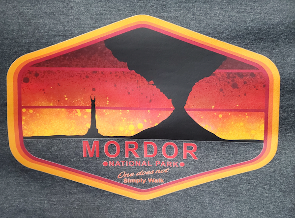 Mordor National Park T-Shirt (image for) Mordor National Park T-Shirt