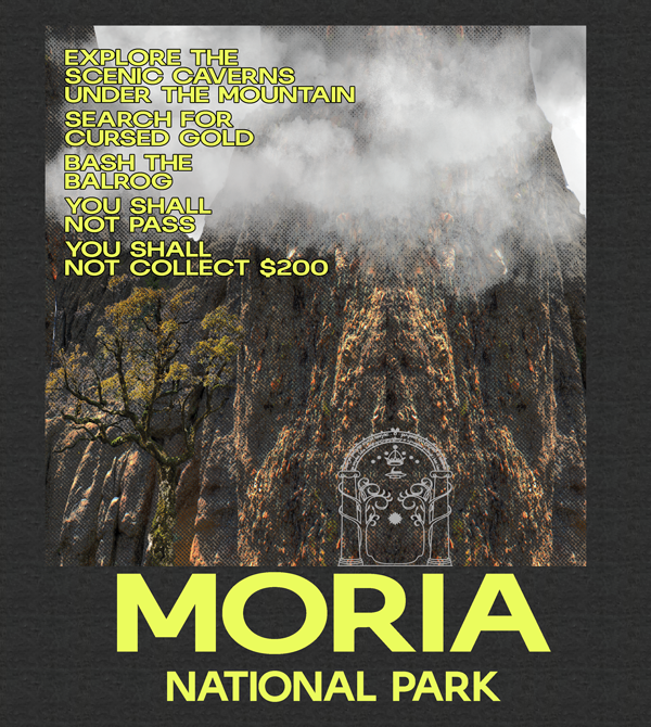 Moria National Park T-Shirt (image for) Moria National Park T-Shirt