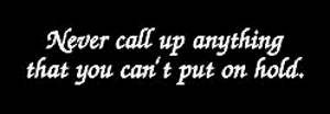 (image for) Never Call Up T-Shirt - Click Image to Close
