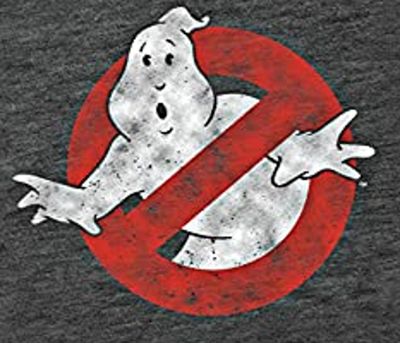 (image for) Ghostbusters' No Ghosts Logo Distressed T-Shirt - Click Image to Close