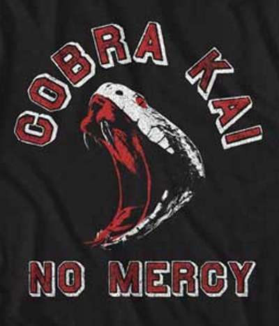 (image for) Cobra Kai No Mercy T-Shirt - Click Image to Close