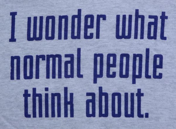 (image for) Normal People T-Shirt - Click Image to Close