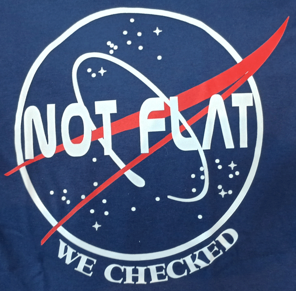 Not Flat We Checket T-Shirt (image for) Not Flat We Checket T-Shirt