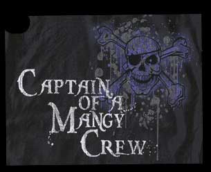 (image for) Captain of a Mangy Crew Shirt - Click Image to Close