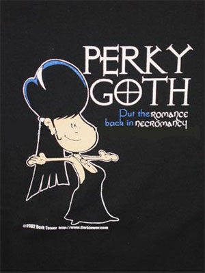 (image for) Perky Goth Shirt - Click Image to Close