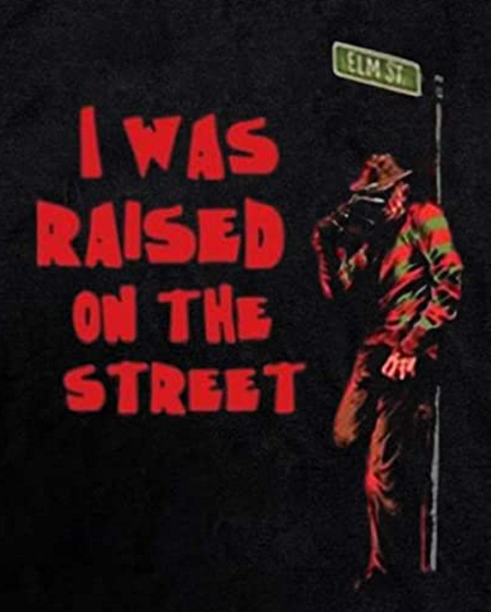 (image for) Raised on the Street Freddy Kreuger T-Shirt - Click Image to Close