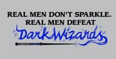 (image for) Real Men Don't Sparkle Shirt - Click Image to Close