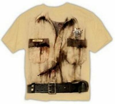 (image for) Walking Dead Rick's Costume T-Shirt - Click Image to Close