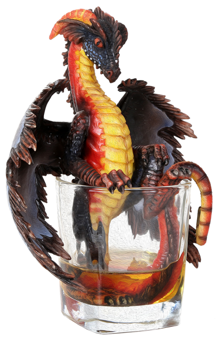 (image for) Rum Dragon Figurine