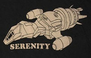 (image for) Serenity Ship T-Shirt - Click Image to Close