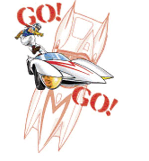 (image for) Speed Racer Go Go Shirt - Click Image to Close