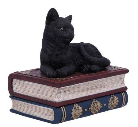 (image for) Salems Spells Witches Familiar Black Cat and Spellbook Box