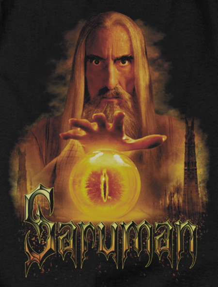 (image for) Saruman LOTR T-Shirt - Click Image to Close