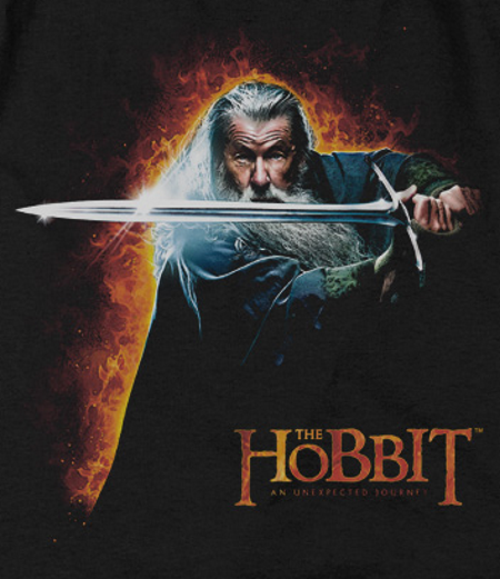 (image for) Secret Fire Gandalf Hobbit T-Shirt