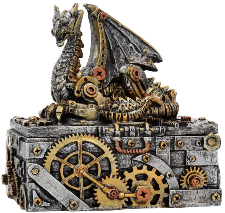(image for) Secrets of the Machine Steampunk Dragon Box