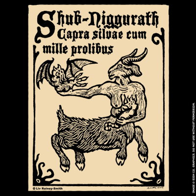 (image for) Shub-Niggaruth Woodcut T-Shirt - Click Image to Close